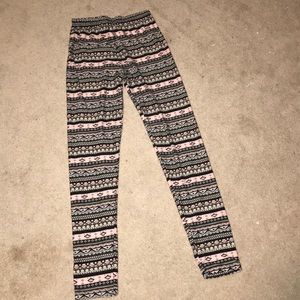 Patterned leggings